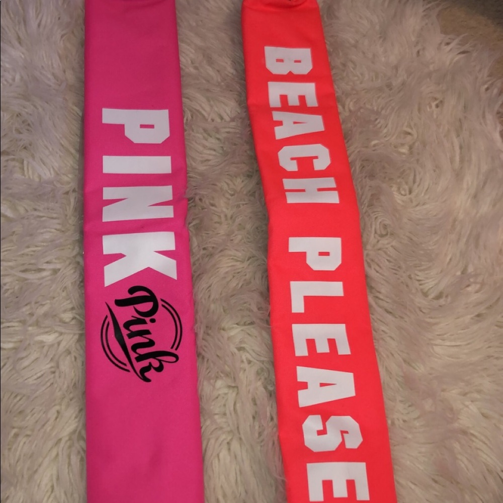 victoria secret water bottle cooler/carrier